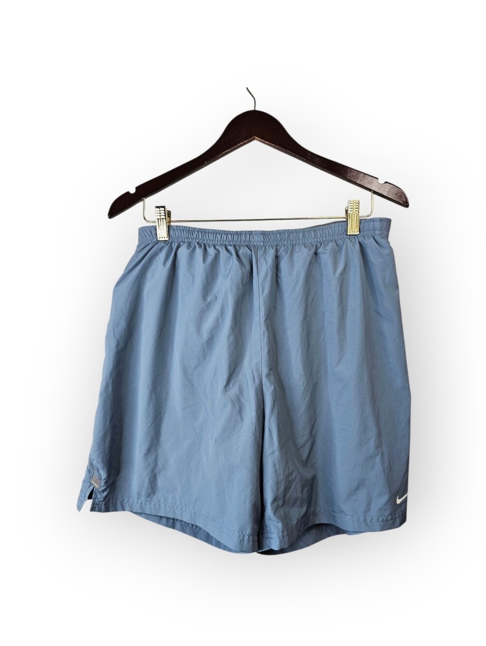 Nike FitDry Men's Blue Athletic Running Training Shorts Size Medium - Picture 2 of 6